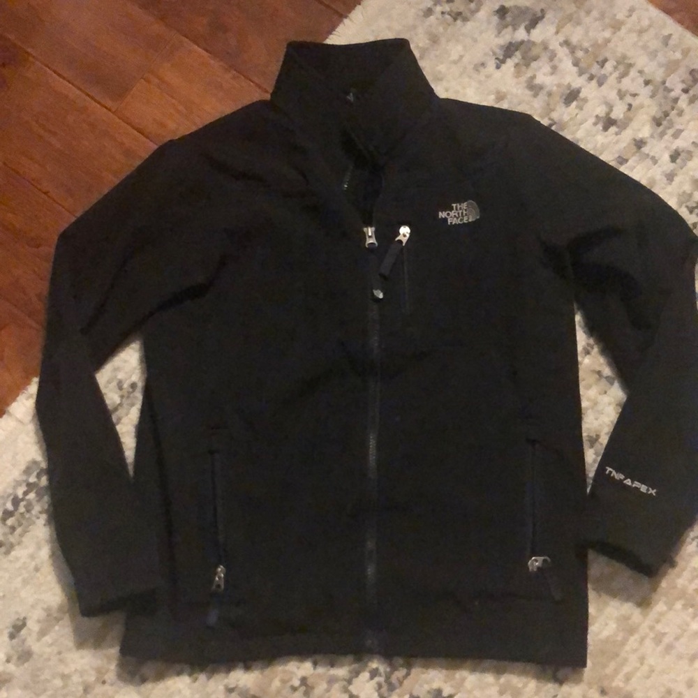 North face tend apex light wright waterproof jacket. Lightweight fleece inside